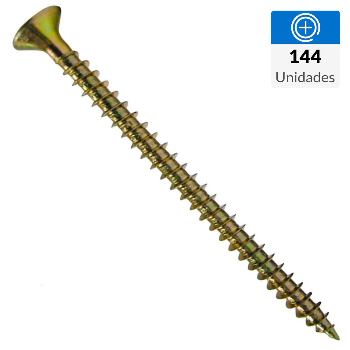 MAMUT - Tornillo Tirafondo Madera 60 mm 4 mm 144 unidad(es)