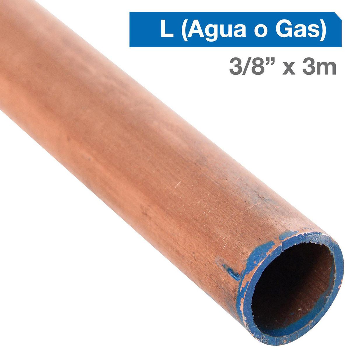 E P C - Cañería L Cobre Gas/Agua 3/8"x3 m