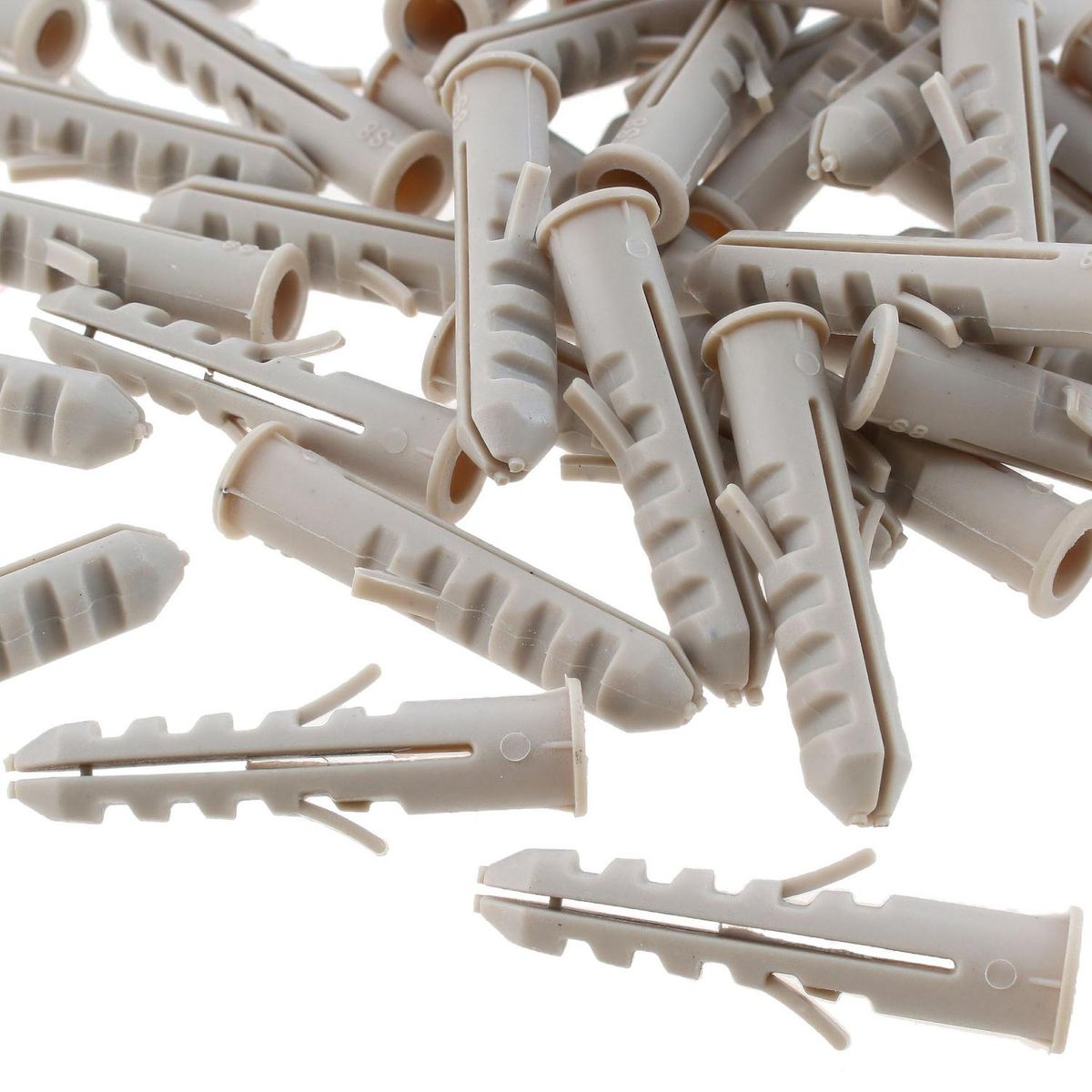 FIXSER - Tarugo de nylon con tope M8 50 unidades