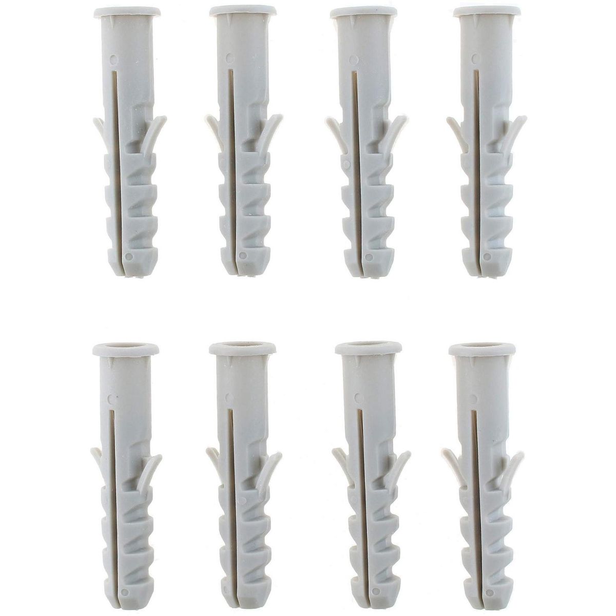 FIXSER - Tarugo de nylon con tope M10 8 unidades