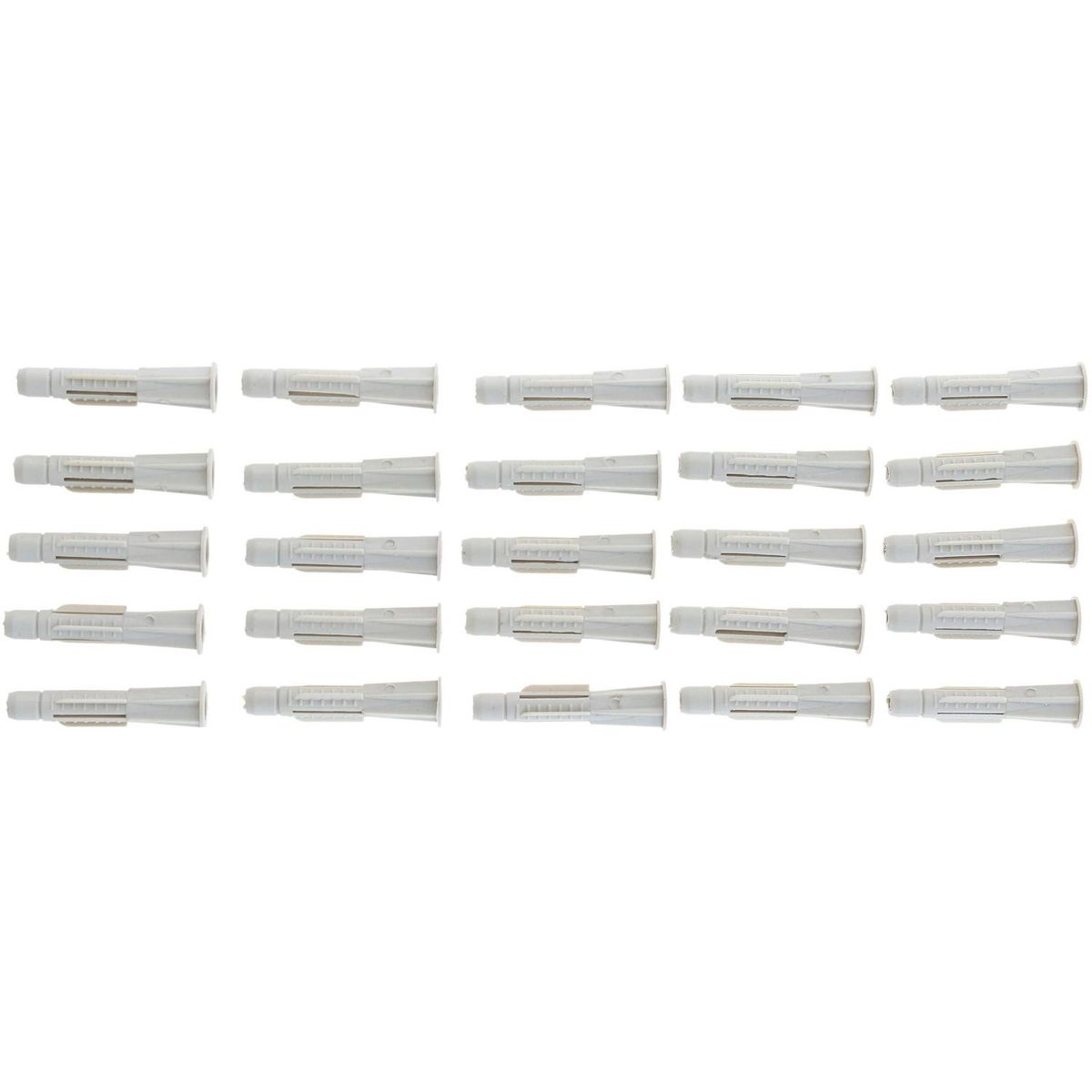 FIXSER - Tarugo de nylon multiuso M6 25 unidades