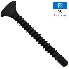 MAMUT - Tornillo Autoperforante Cabeza Phillips Yeso-Cartón 1 " 6 mm 50 Unidades