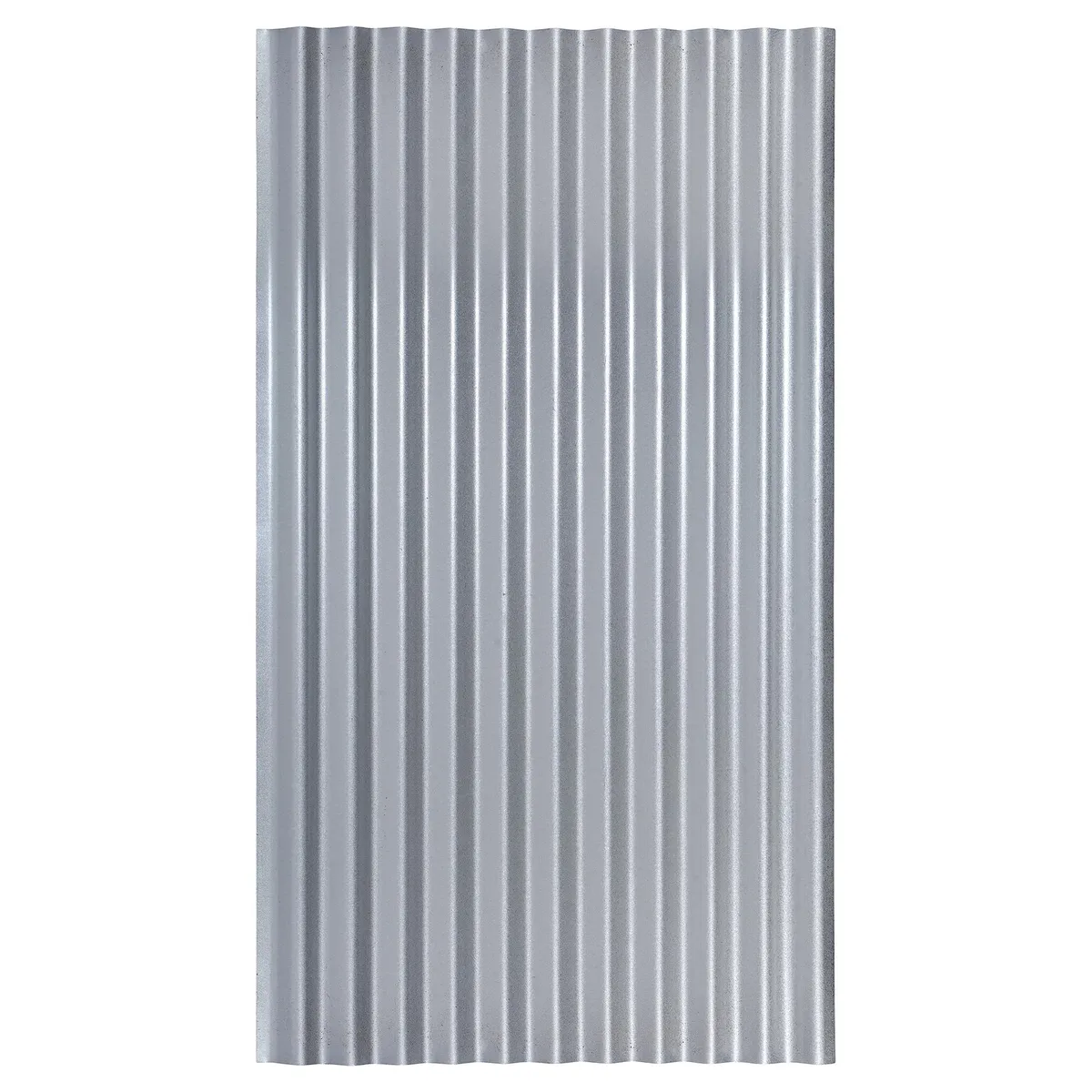 BOLKOW - Plancha Zinc Acanalada 0.30 mm 85.1x200 cm Gris AZM150