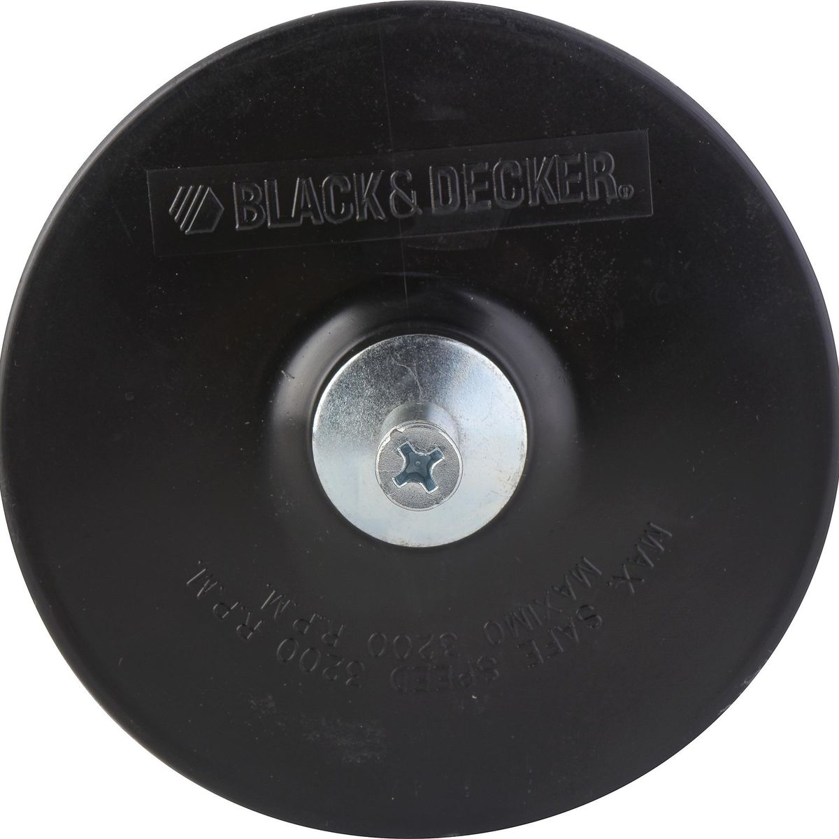 BLACK+DECKER - Plato De Goma 125 Mm Para Taladro