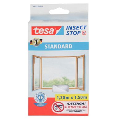 Malla mosquitera para ventana 1.3 x 1.5mts. blanco