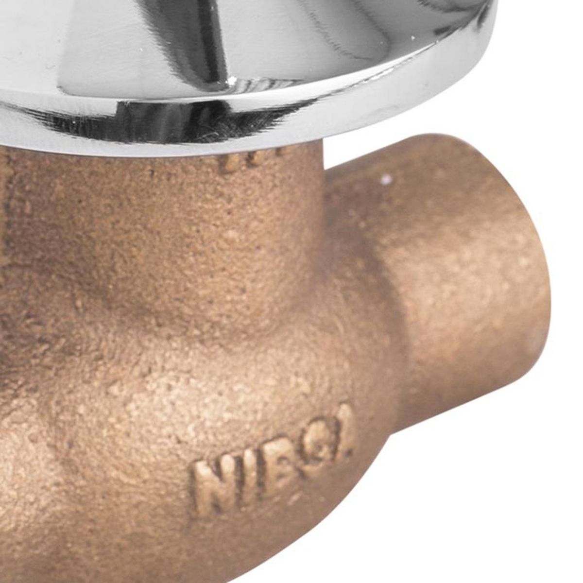 NIBSA - Llave de paso 1/2" SO SO bronce