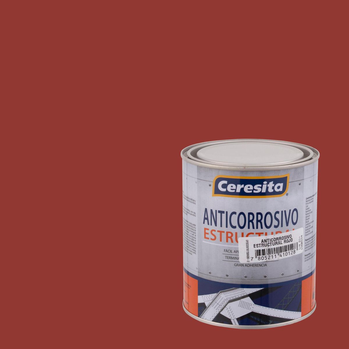 CERESITA - Anticorrosivo Estructural Tarro 0.25 galón(es) Mate Rojo