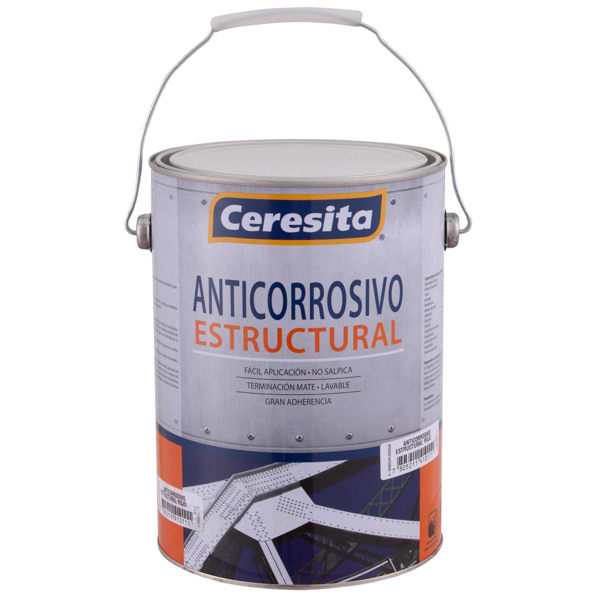 CERESITA - Anticorrosivo Estructural Lata 1 galón(es) Mate Rojo