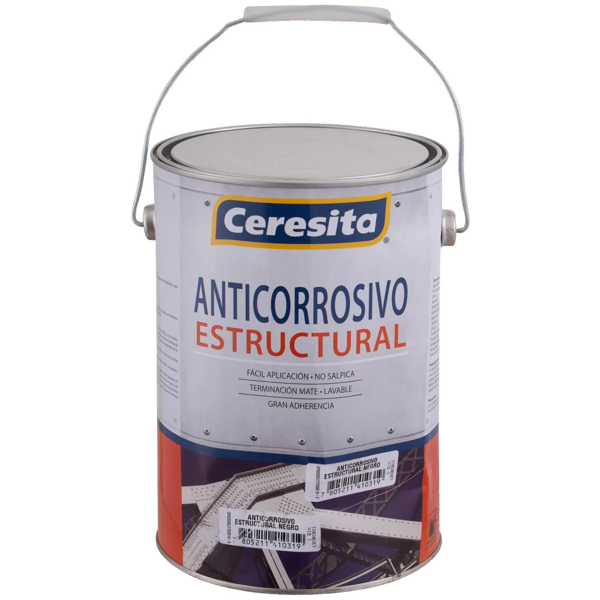 CERESITA - Anticorrosivo Estructural Lata 1 galón(es) Mate Negro