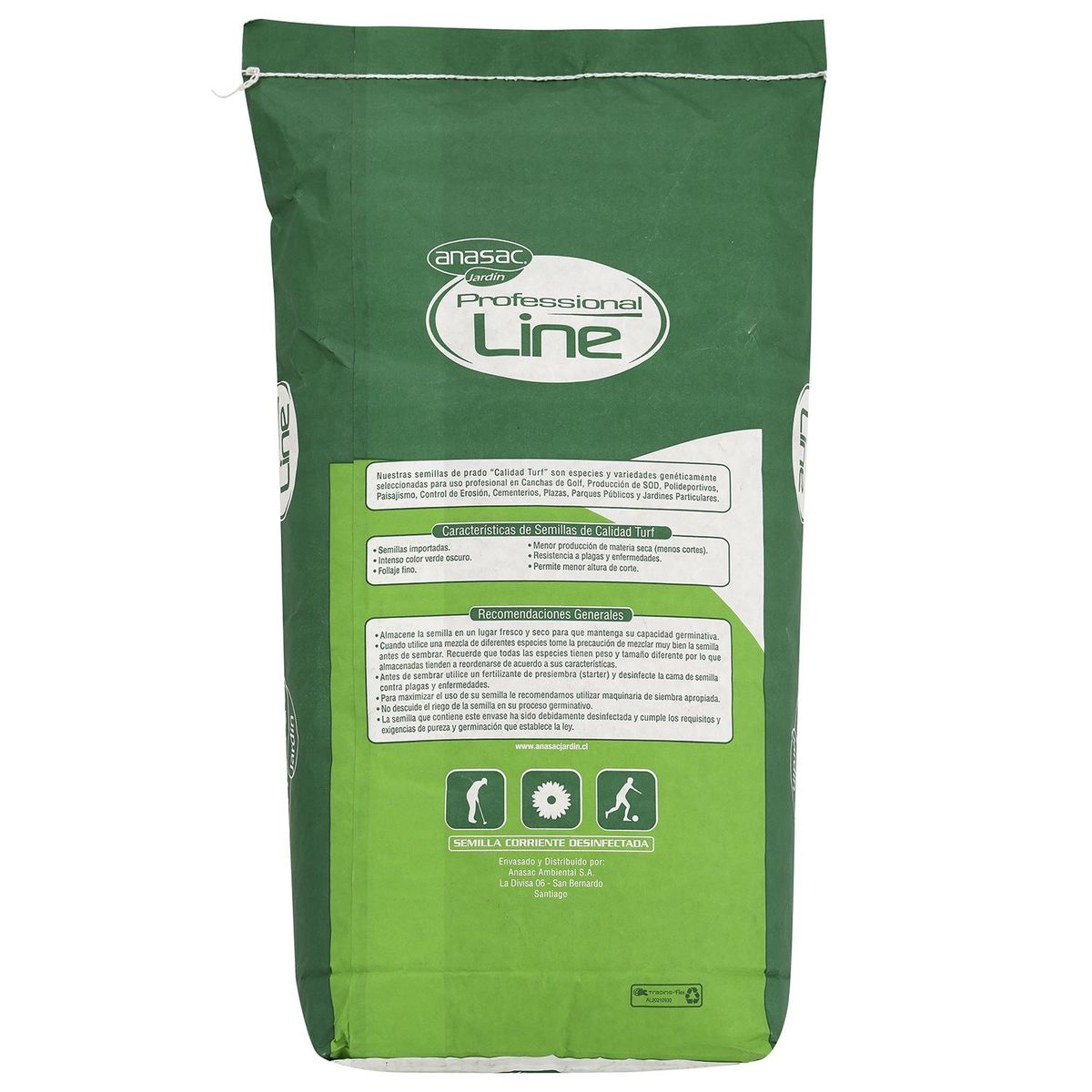 ANASAC - Semilla de Pasto Rustic Grass 5 kg Saco