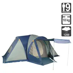 DOITE - Carpa Camping Bellagio 9 Personas Azul
