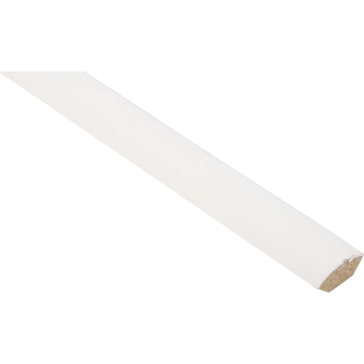 MAFORSA - Moldura 1/4 Rodón MDF Blanco 20 mm 2x240 cm