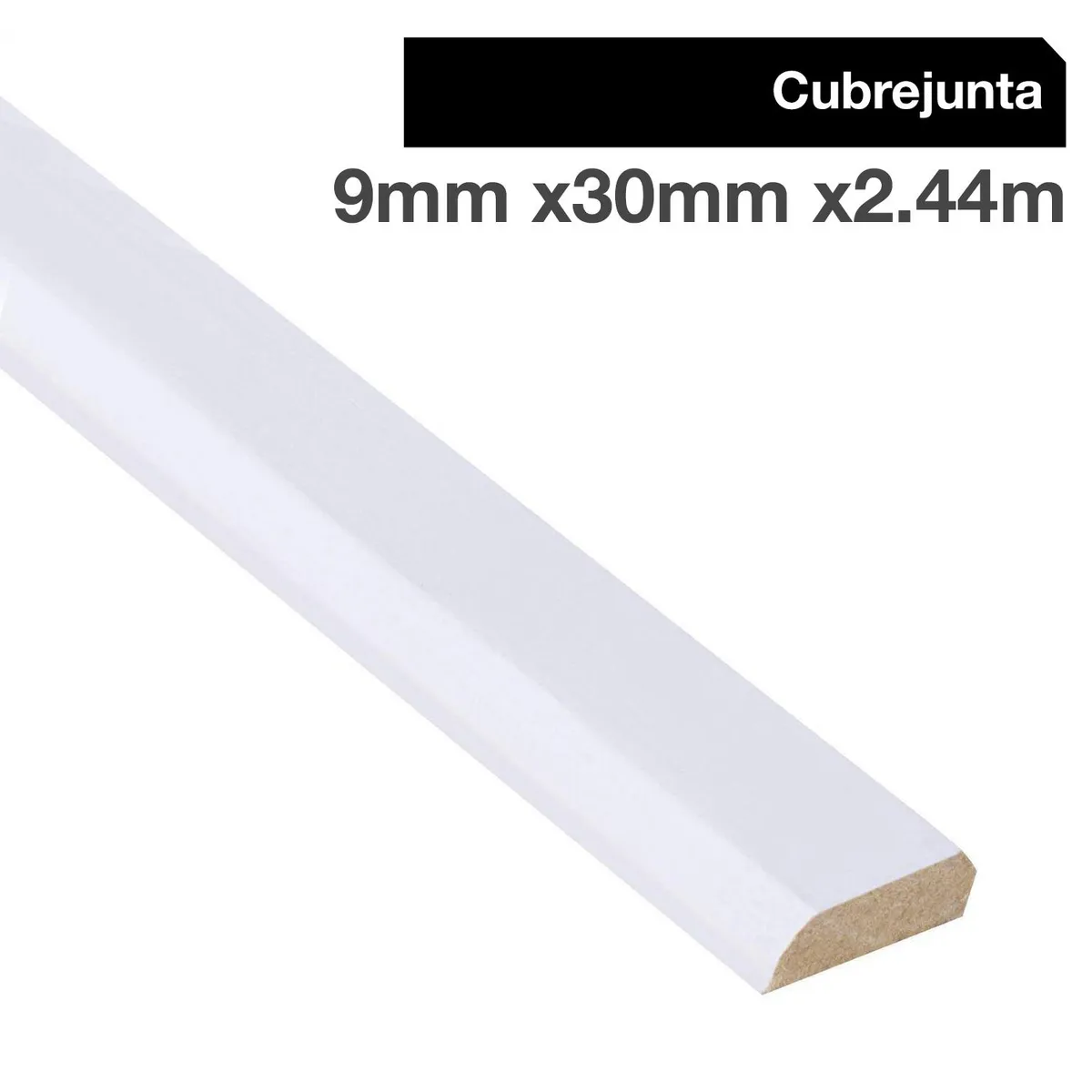 MAFORSA - Cubrejunta MDF Premol 9x30 mm. X 2.44 m
