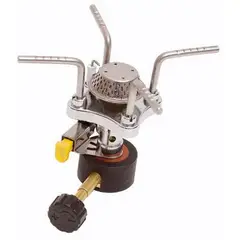 DOITE - Cocinilla Compacta Mini Rocket Gas 1 Quemador(es) 5.7x5.7x10 cm Plateado