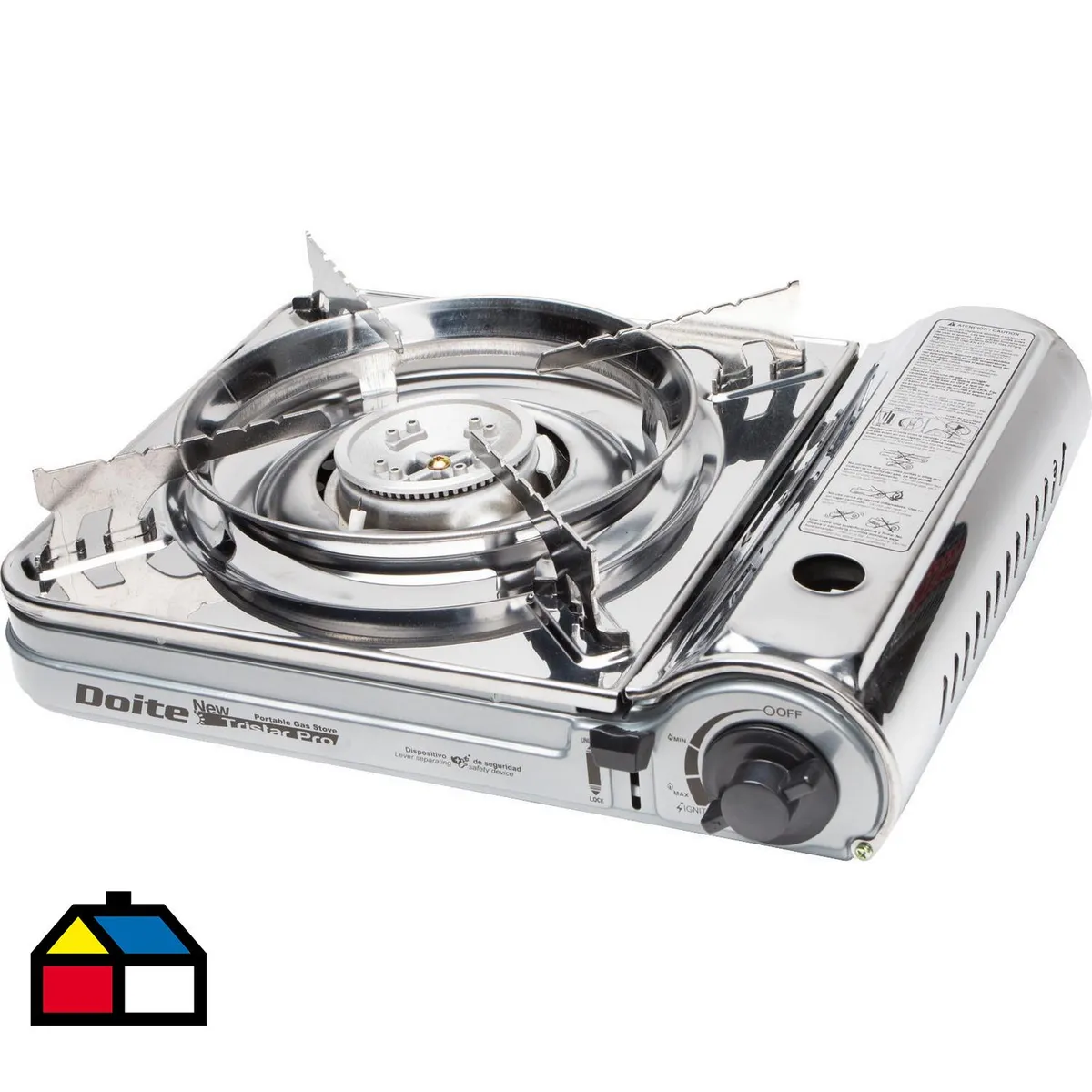 DOITE - Cocinilla para Camping Gas 1 Quemador(es) 27.7x32.6x9.1 cm Verde