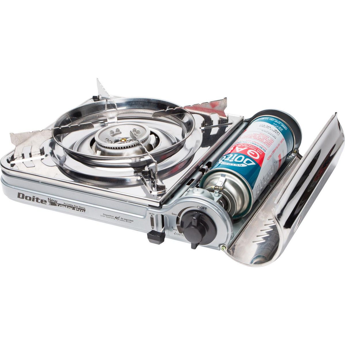 DOITE - Cocinilla para Camping Gas 1 Quemador(es) 27.7x32.6x9.1 cm Verde