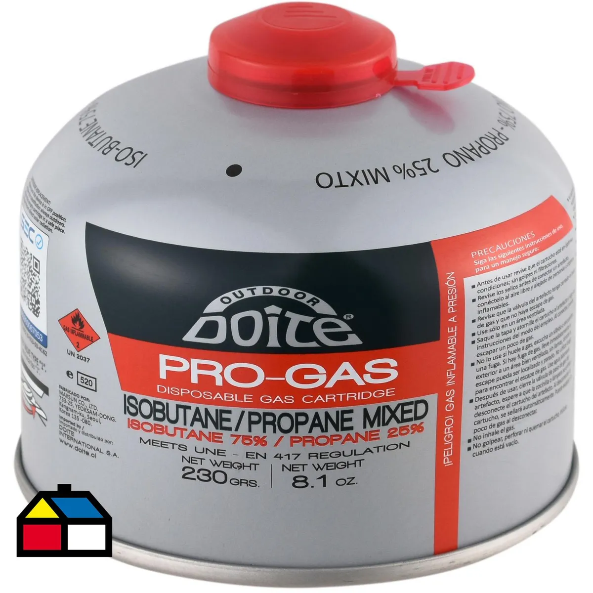 DOITE - Gas Mixto para Cocinillas 230 g