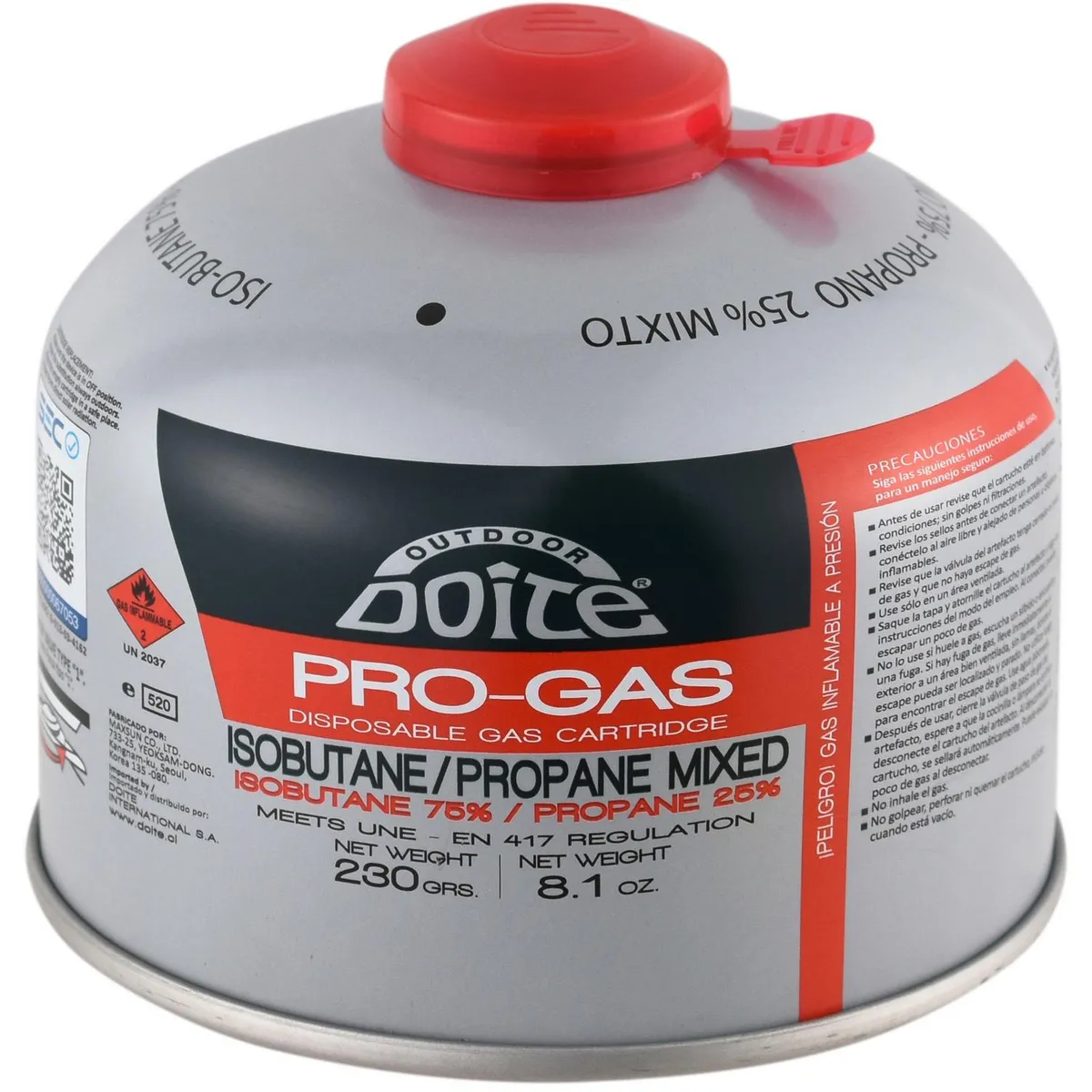 DOITE - Gas Mixto para Cocinillas 230 g