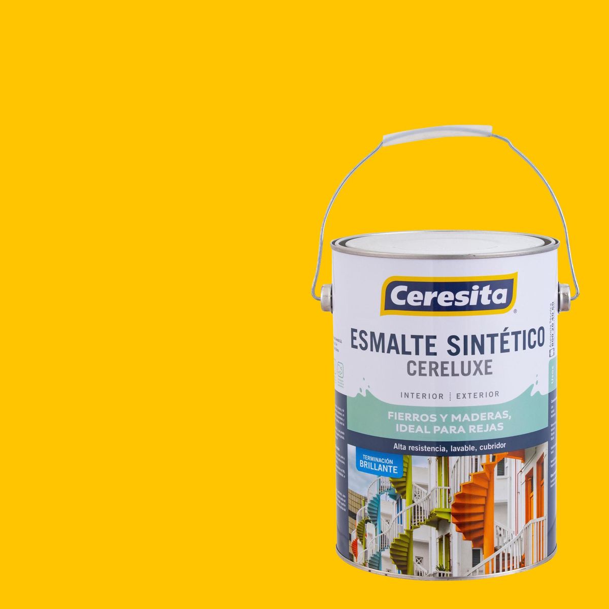 CERESITA - Esmalte Sintético Brillante 1 galón(es) Amarillo 