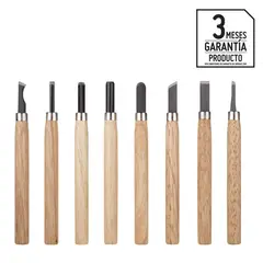 KARSON - Set de gubias acero 8 unidades