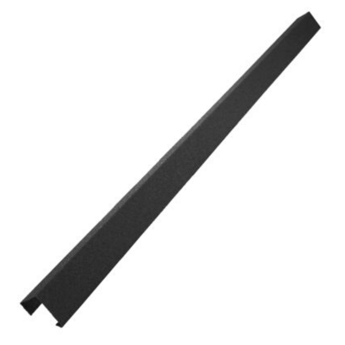 INPPA - Tapacanto Gravillado Inppatex Acero 0.405x1.745 m 0.5 mm Negro