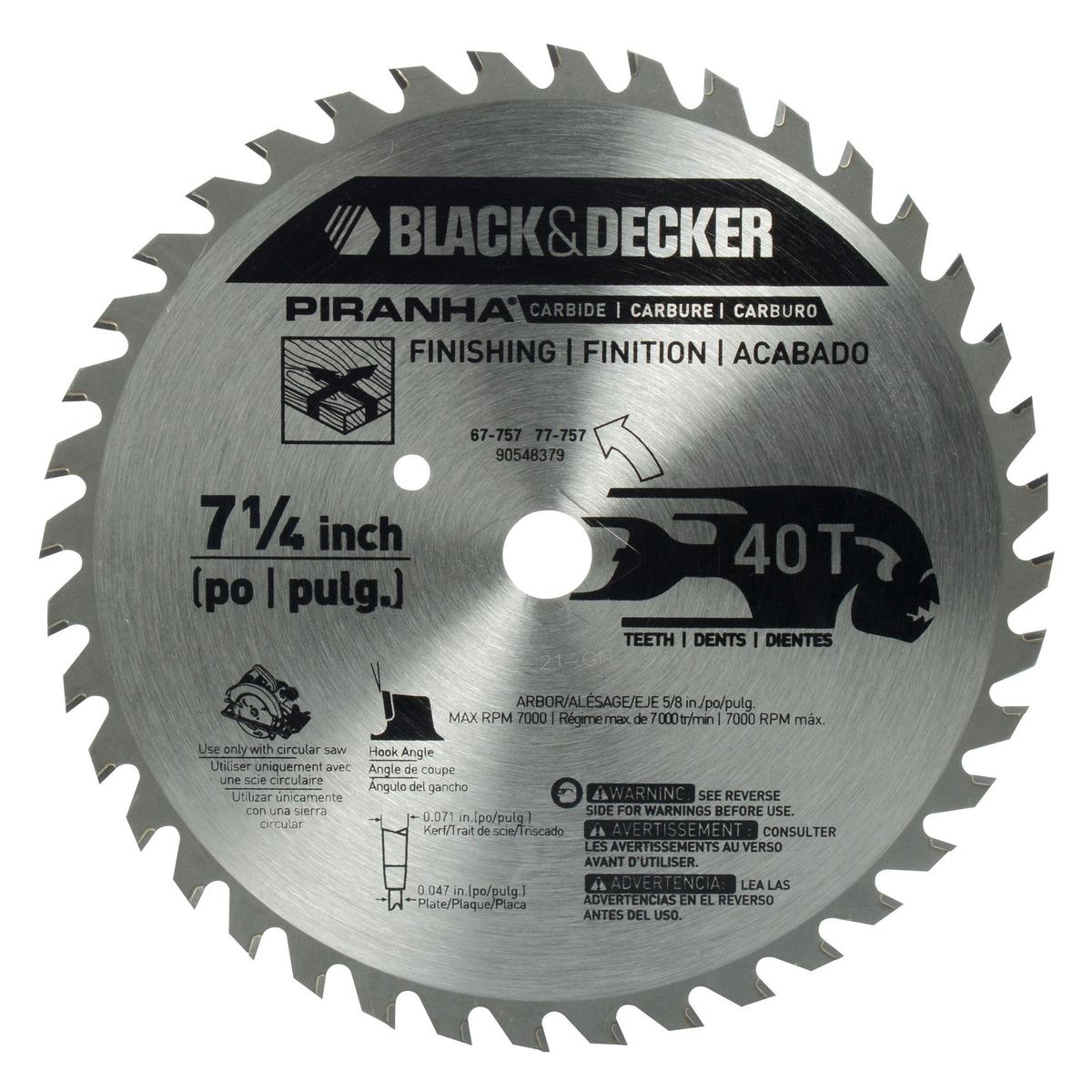 ISESA - Disco De Sierra 7 1/4"