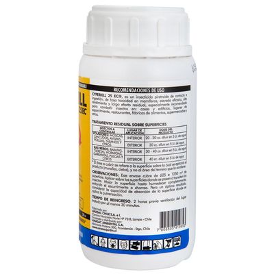 Imagen 2 del producto Insecticida Cyperkill 25 EC 250 CC plagas hogar