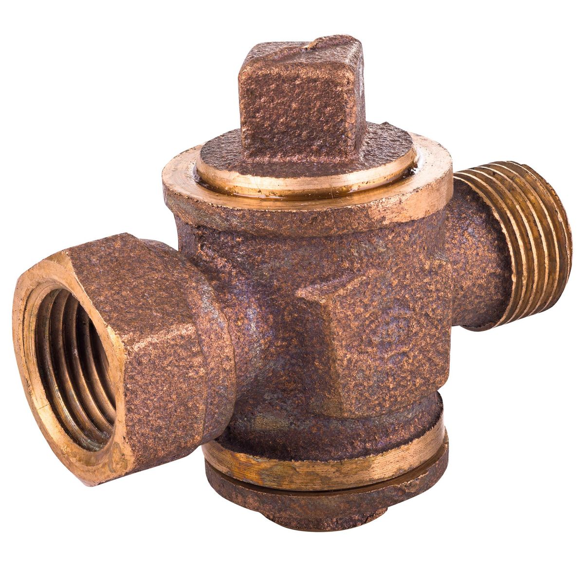 NIBSA - Llave collar 1/2" HI-HE bronce