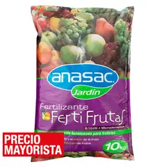 ANASAC - Fertilizante para frutales Ferti Frutas 10 kg saco