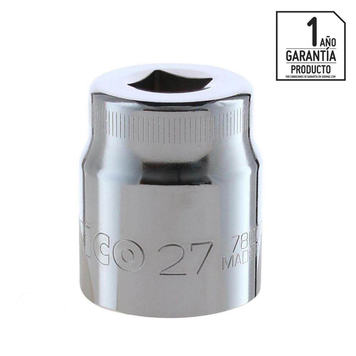 BAHCO - Dado poligonal 1/2"x27 mm acero