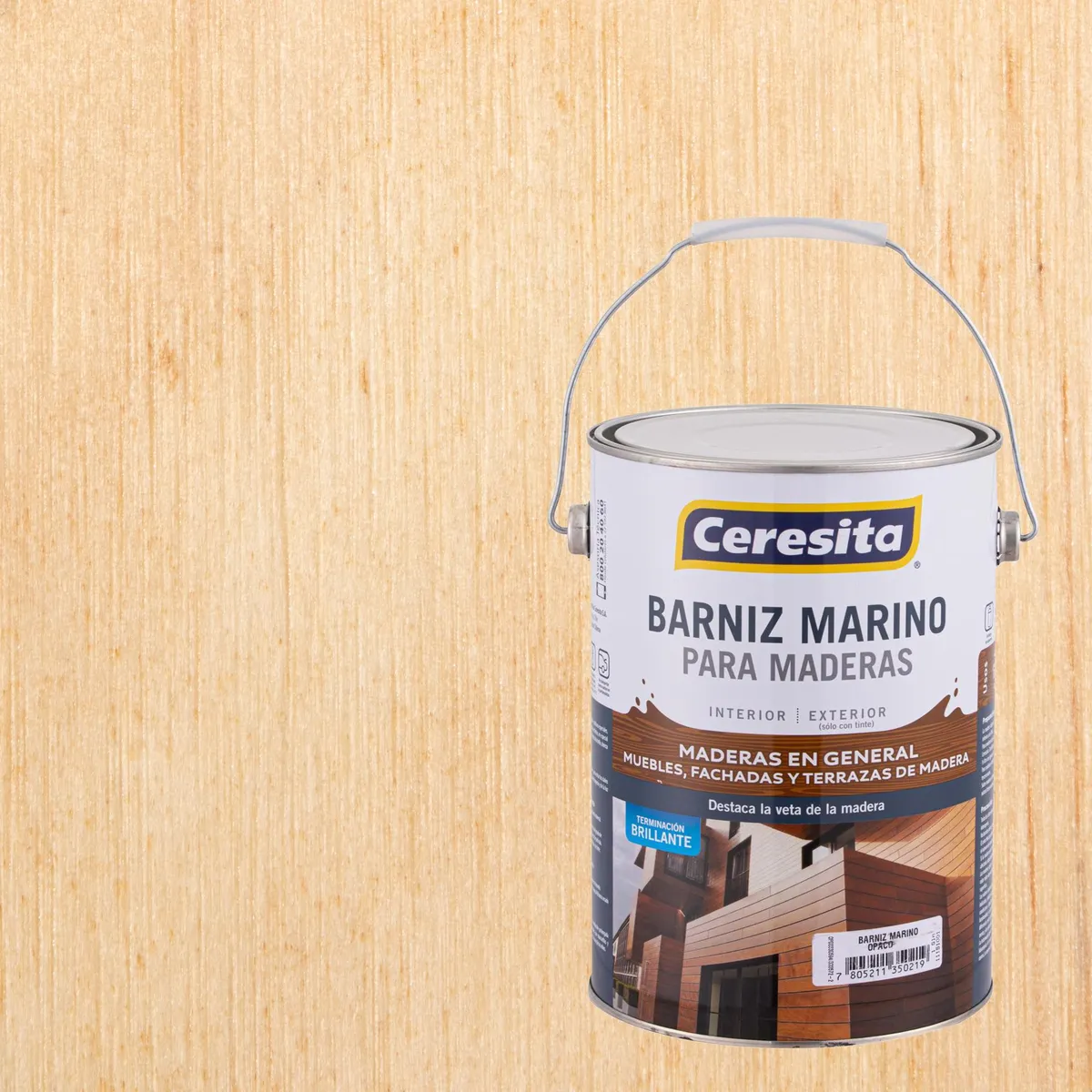 CERESITA - Barniz Ópaco Mate 1 galón(es) Natural