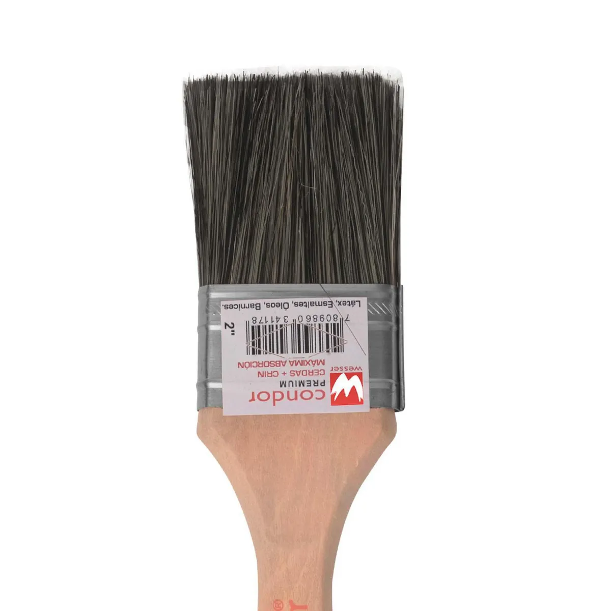 CONDOR - Brocha Condor Multipropósito 5/8" X 2" Filamentos Sintéticos Y Crin