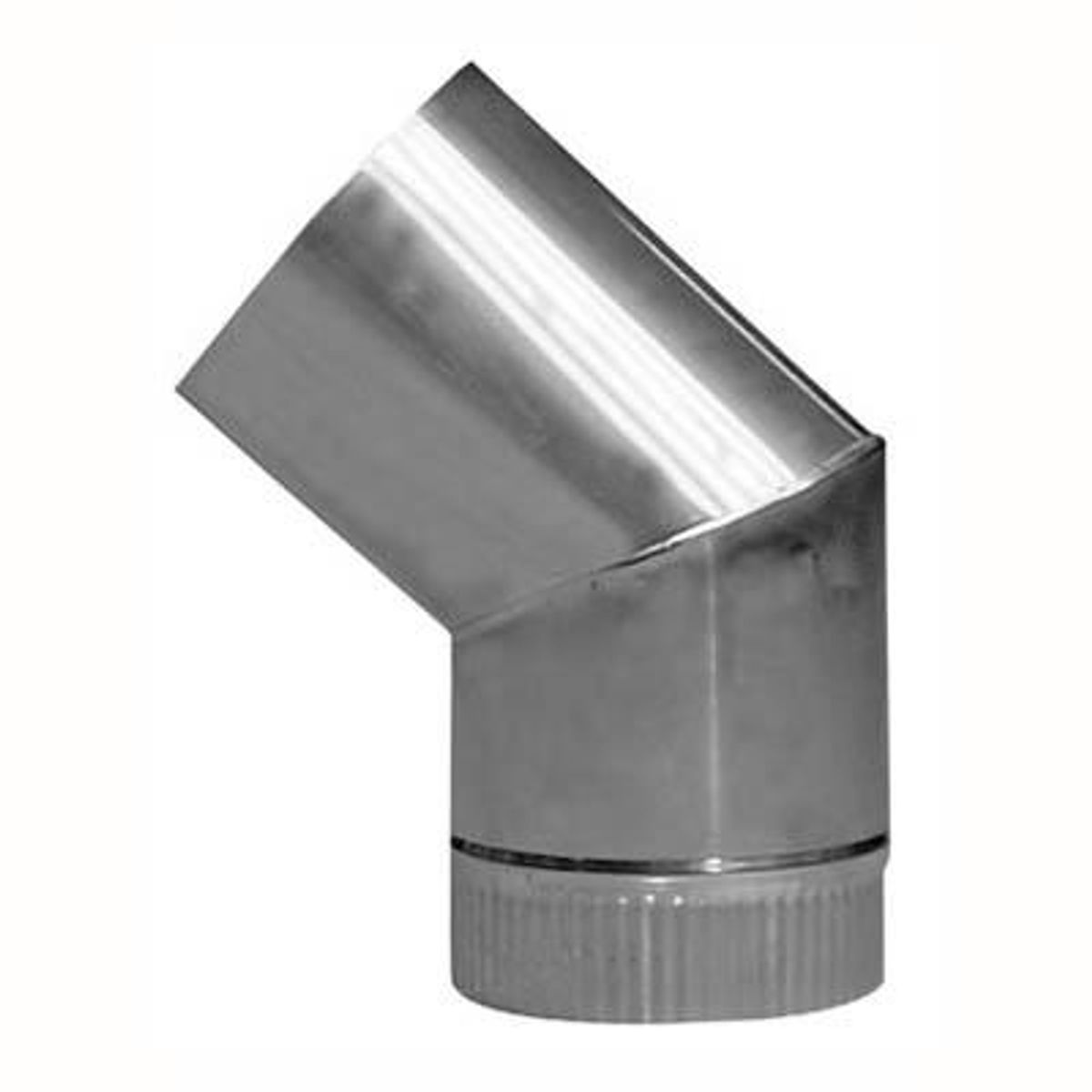 AMESTI - Juego codos 135º acero inox. 6 pulgadas