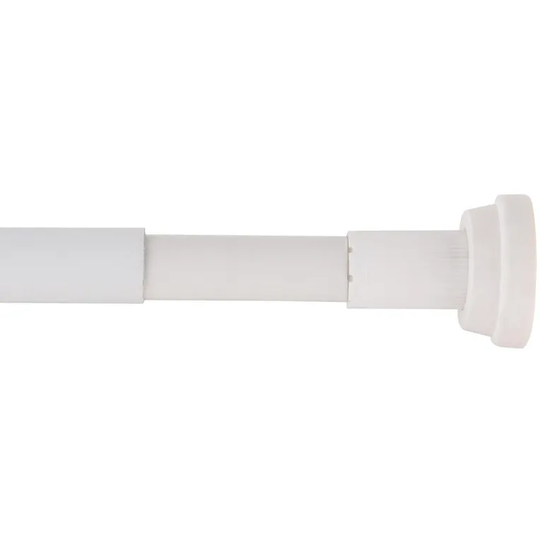 Barra Cortina Baño Extensible 70 a 120 cm Metal