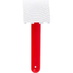 LIZCAL - Veteador Madera 2 pulgadas. Blanco/rojo