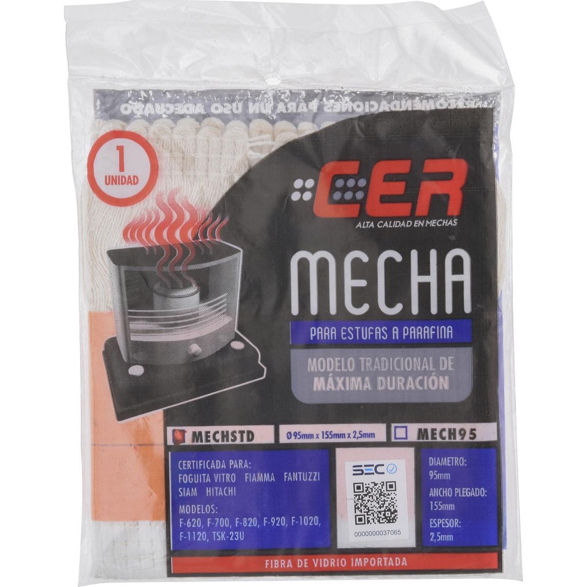 CER - Mecha para Estufa Kerosene Modelos de 95MM