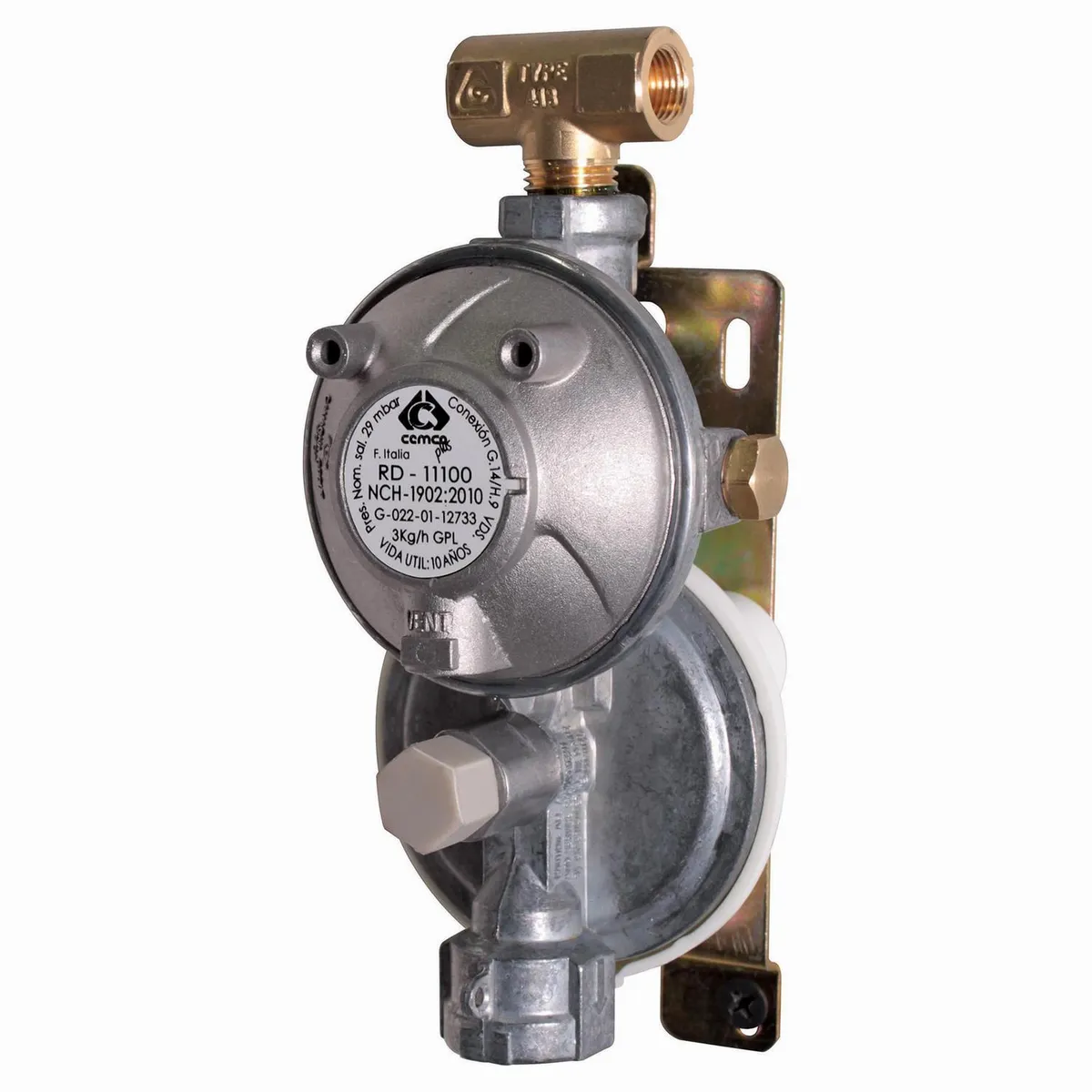 CEMCO - Regulador de gas 45 kg