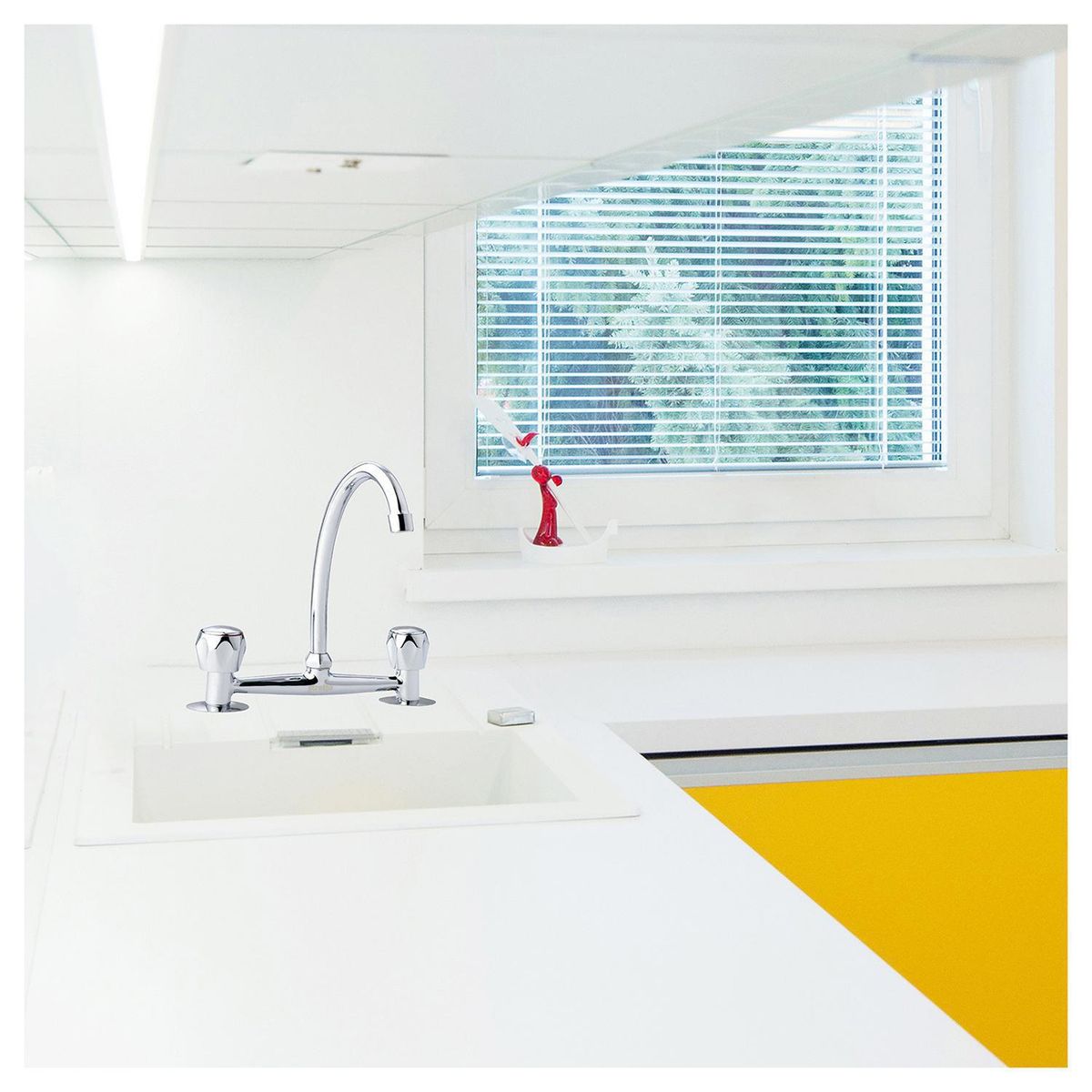 STRETTO - Combinación Lavaplatos Mossini Cromo