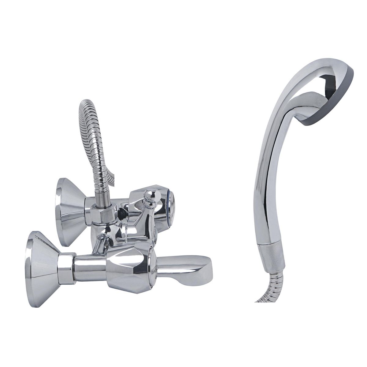 STRETTO - Combinación Tina Ducha Mossini Cromo