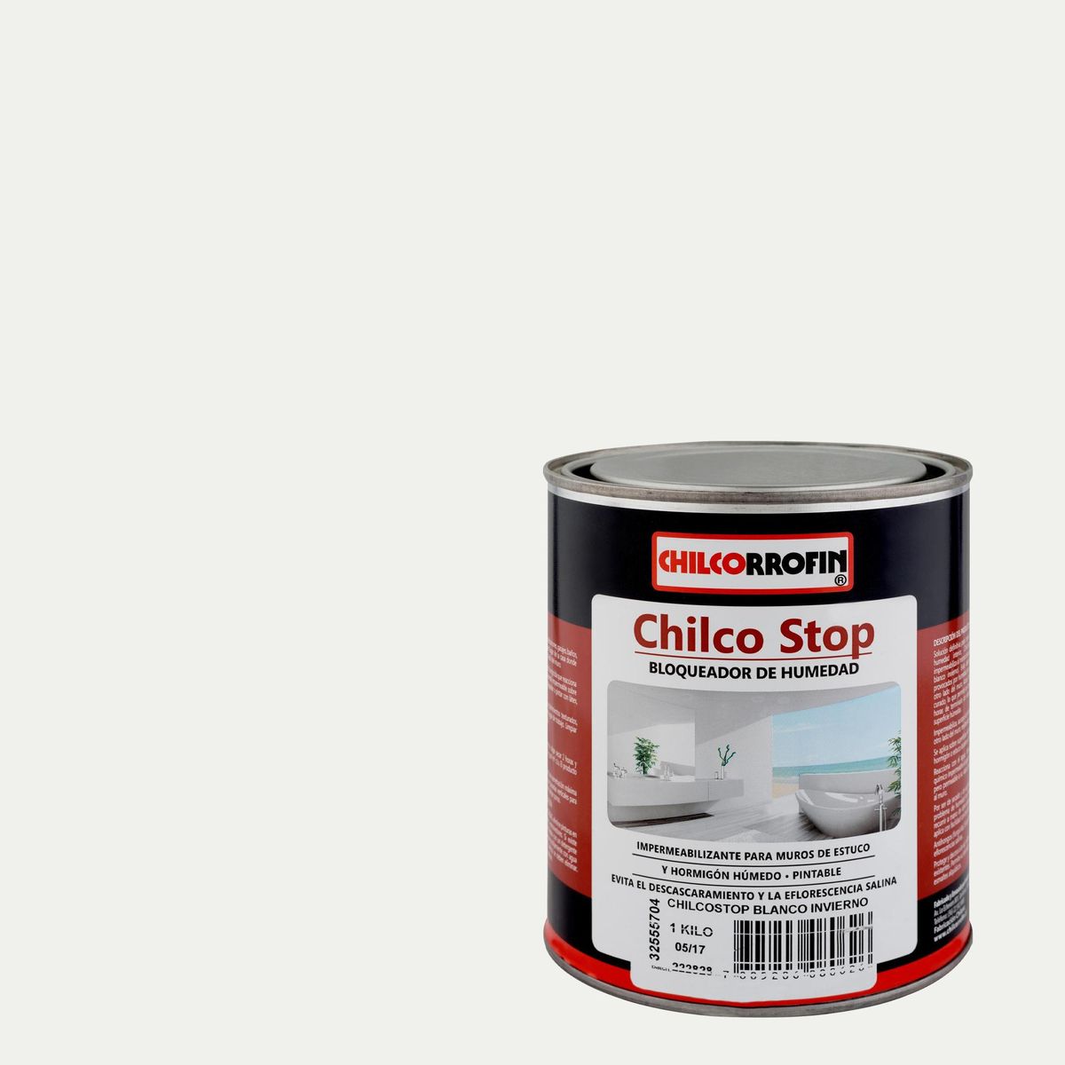 CHILCORROFIN - Bloqueador de Humedad Tarro 0.25 galón(es) Mate Transparente