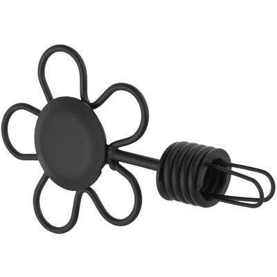 Imagen 2 del producto Terminal Para Tubo De Cortina 19 Mm Negro