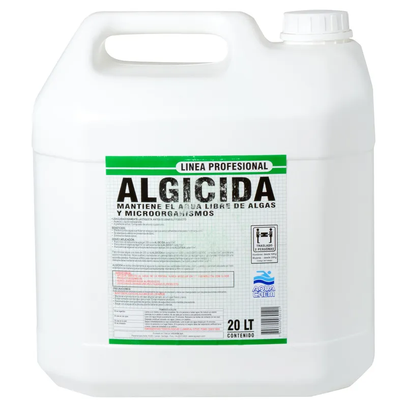 AQUACHEM - Alguicida para Piscina Líquido 20 l Bidón