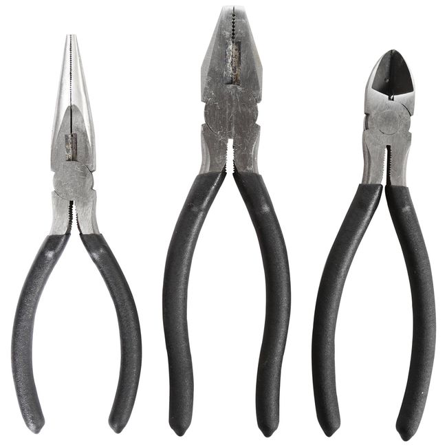 KARSON - Set de alicates acero 3 unidades