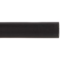 Barra cortina metal 19 mm 1 m negro