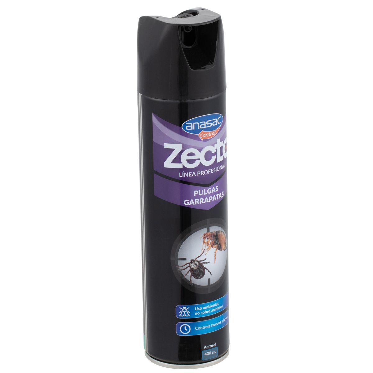 ANASAC - Insecticida para Pulgas y Garrapatas Aerosol 400 cc