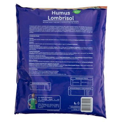 Imagen 2 del producto Mejorador de Suelo Humus Lombrisol 1 kg bolsa