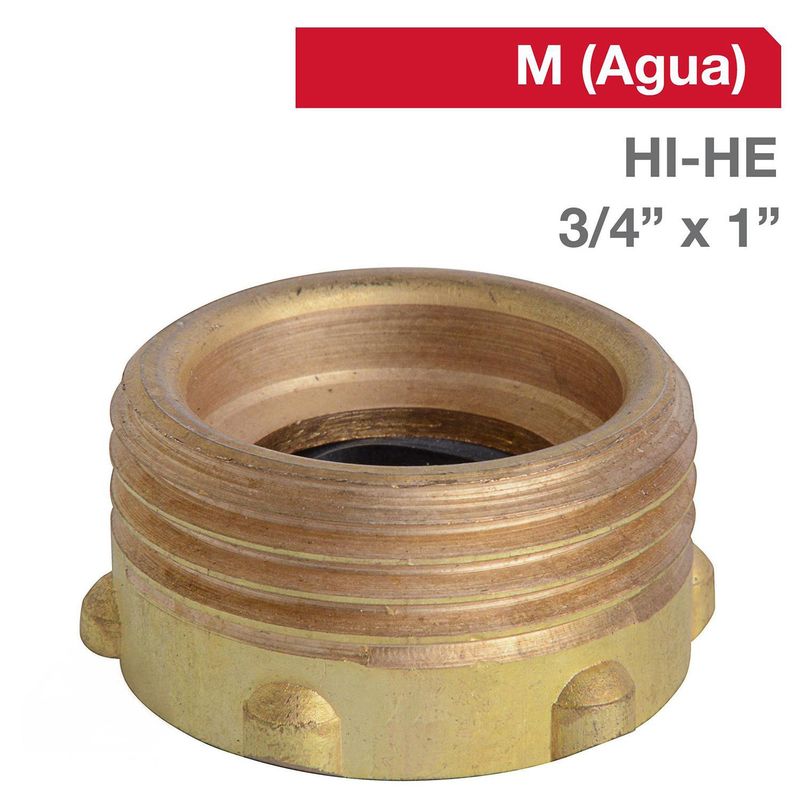 TAP - Reducción Bronce HI/HE 3/4" x 1"  1u
