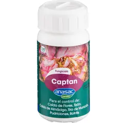 ANASAC - Fungicida para plantas Captan 100 gr frasco