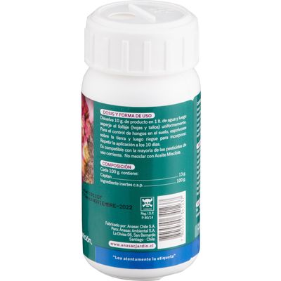 Imagen 2 del producto Fungicida para plantas Captan 100 gr frasco