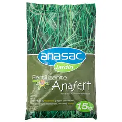 ANASAC - Fertilizante para césped Anafert 1,5 kg bolsa